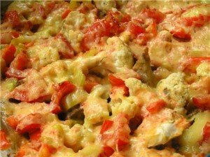 Запечённая говядина с ветчиной и сыром Запечённая говядина с ветчиной и сыром