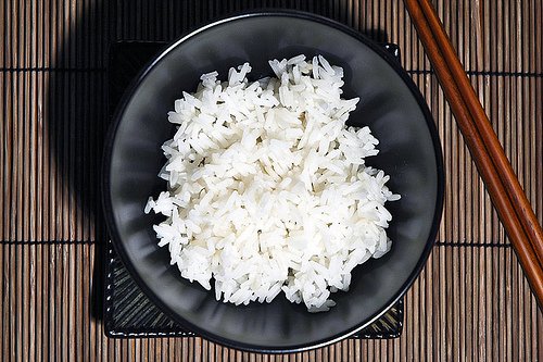 Шелушенный рис для суши