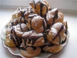Шоколадные профитроли Шоколадные профитроли