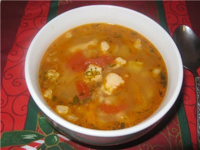 Тунисский рыбный суп