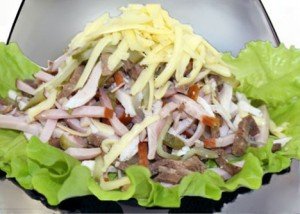 Итальянский мясной салат Итальянский мясной салат