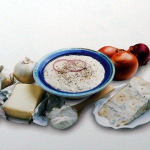 Соус с сыром горгонзола Соус с сыром горгонзола