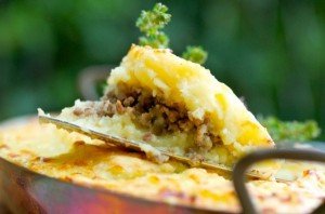 Картофельная запеканка с мясной начинкой Картофельная запеканка с мясной начинкой