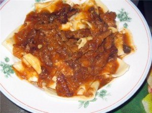 Мясо с подливой Мясо с подливой