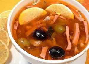 Солянка сборная мясная