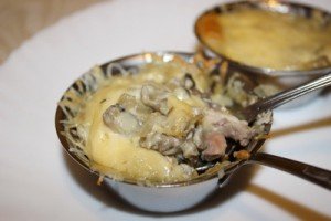 Жюльен с курицей и грибами рецепт Жюльен с курицей и грибами рецепт