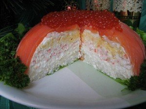 Рыбный торт рецепт Рыбный торт рецепт