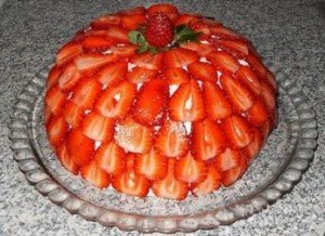 Торт Клубничная полянка рецепт Торт Клубничная полянка рецепт