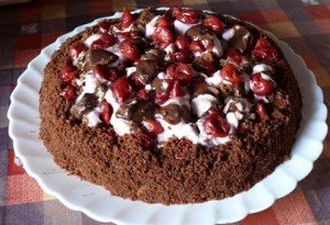 Торт «Пьяная вишня» рецепт Торт «Пьяная вишня» рецепт