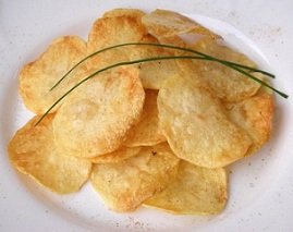 Домашние картофельные чипсы