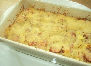 Макароны с сыром и сосисками рецепт Макароны с сыром и сосисками рецепт